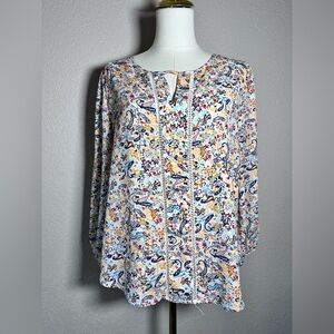Paisley print blouse